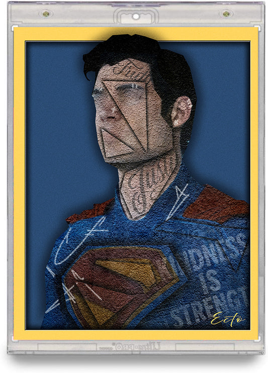 Superman - "Kindness Is Strength" – (Stonecut Icon 8x10 Print)