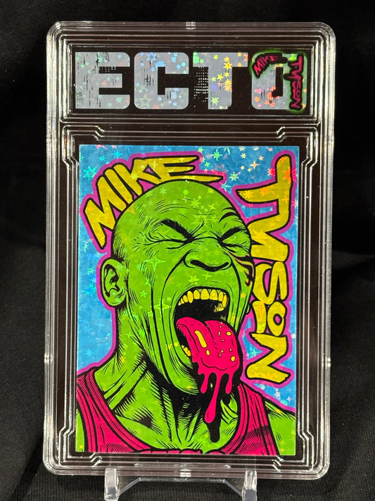 Mike Tyson – "Neon Acid Series" – (Trash Pop Icons 1/1 Card + 8x10 Print)