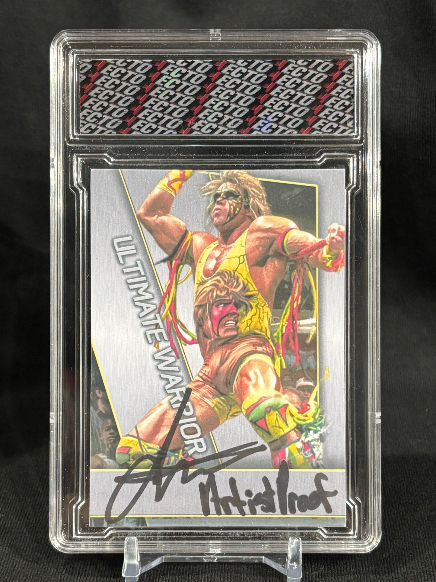 Ultimate Warrior – “Ecto Prizm Tribute Set” – (Custom Parallel Series)