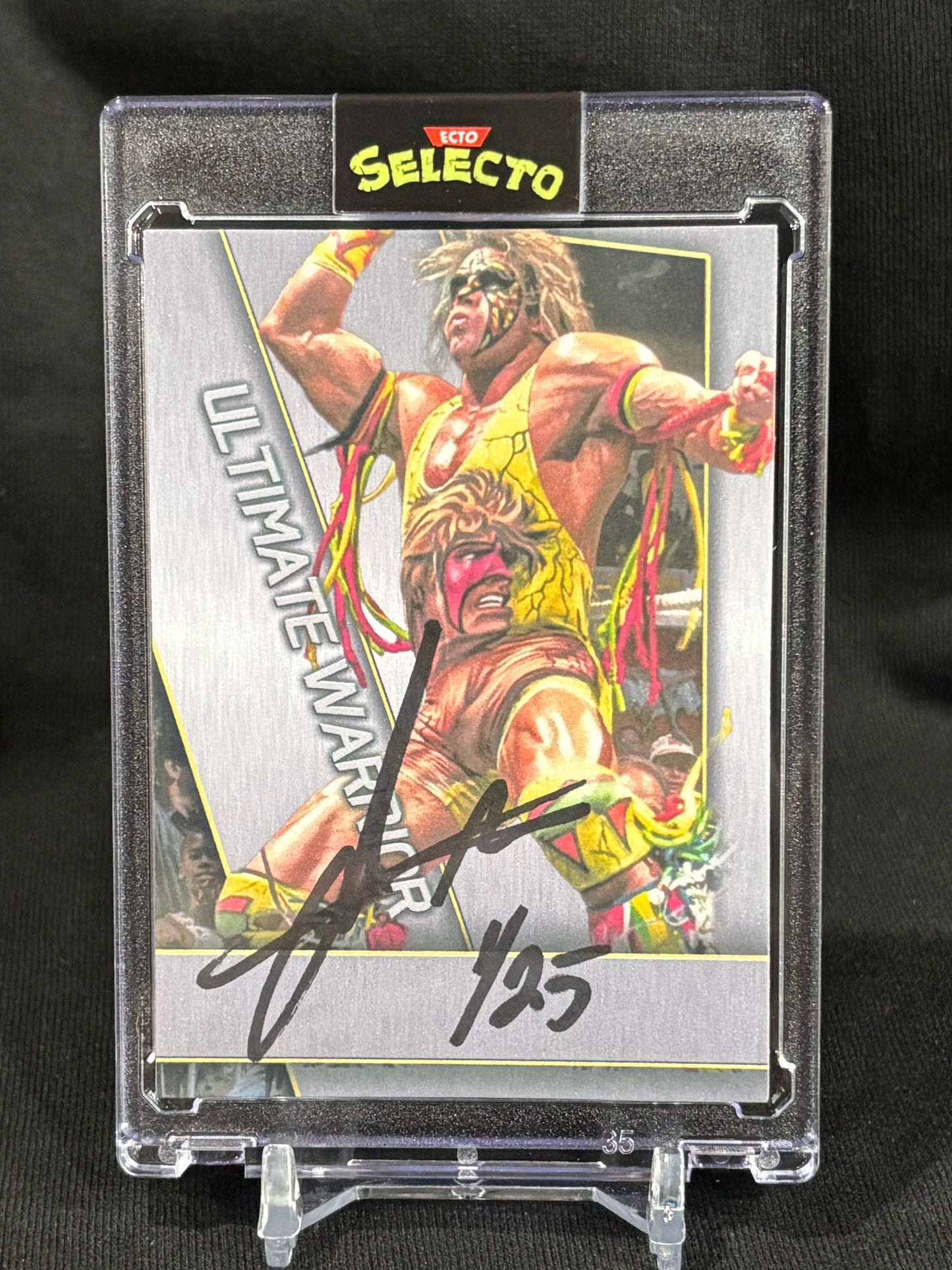 Ultimate Warrior – “Ecto Prizm Tribute Set” – (Custom Parallel Series)