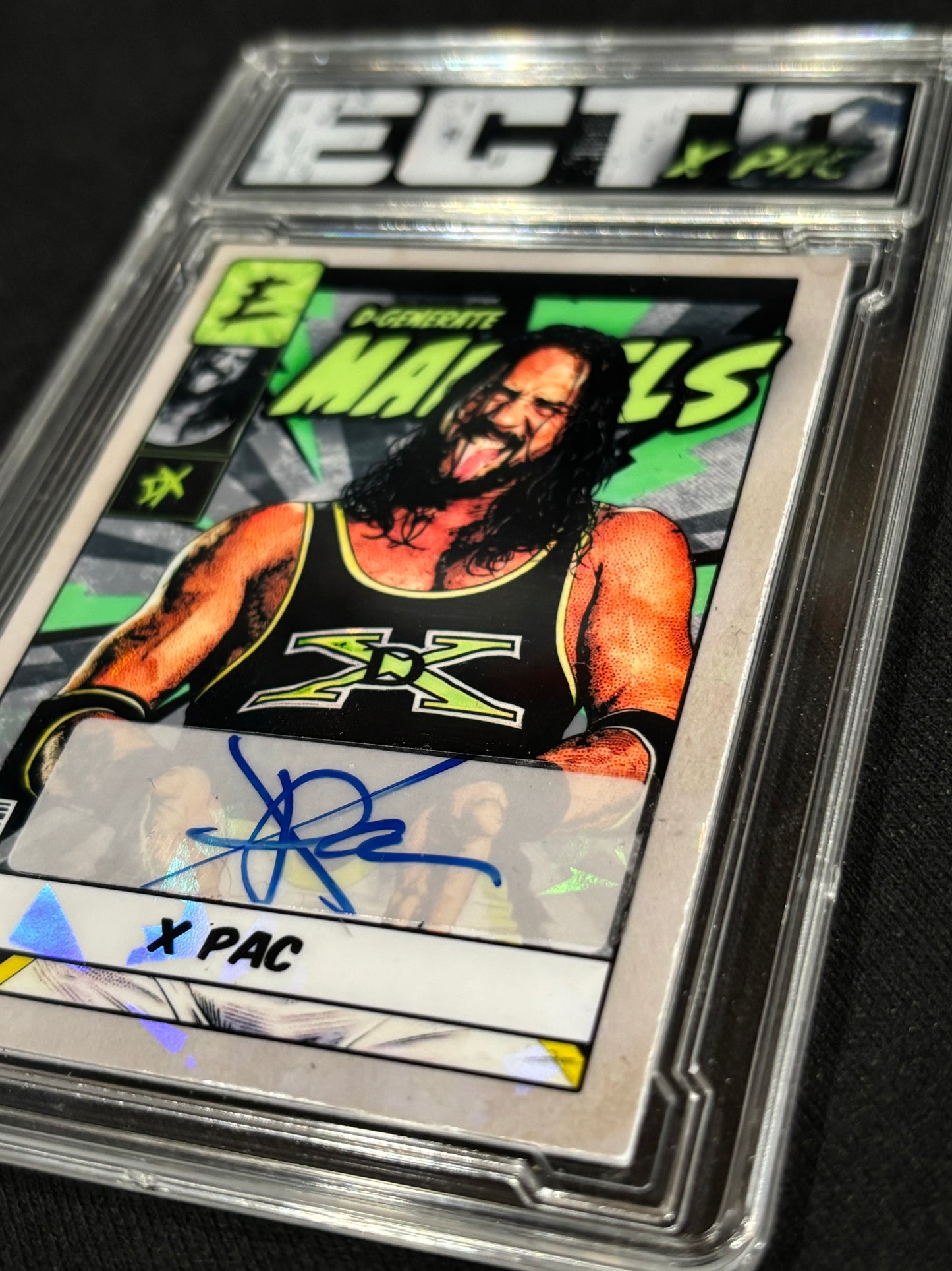 X-Pac – “D-Generate” – ECTO Selecto 1/1 Harvested Autograph Card