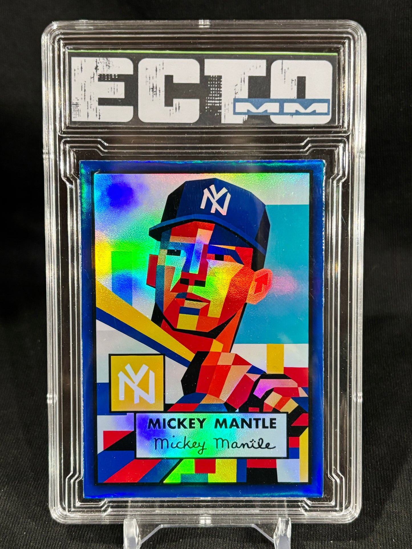 Mickey Mantle – Suprematism Rookie Tribute (1/1) – Custom Slabbed Card