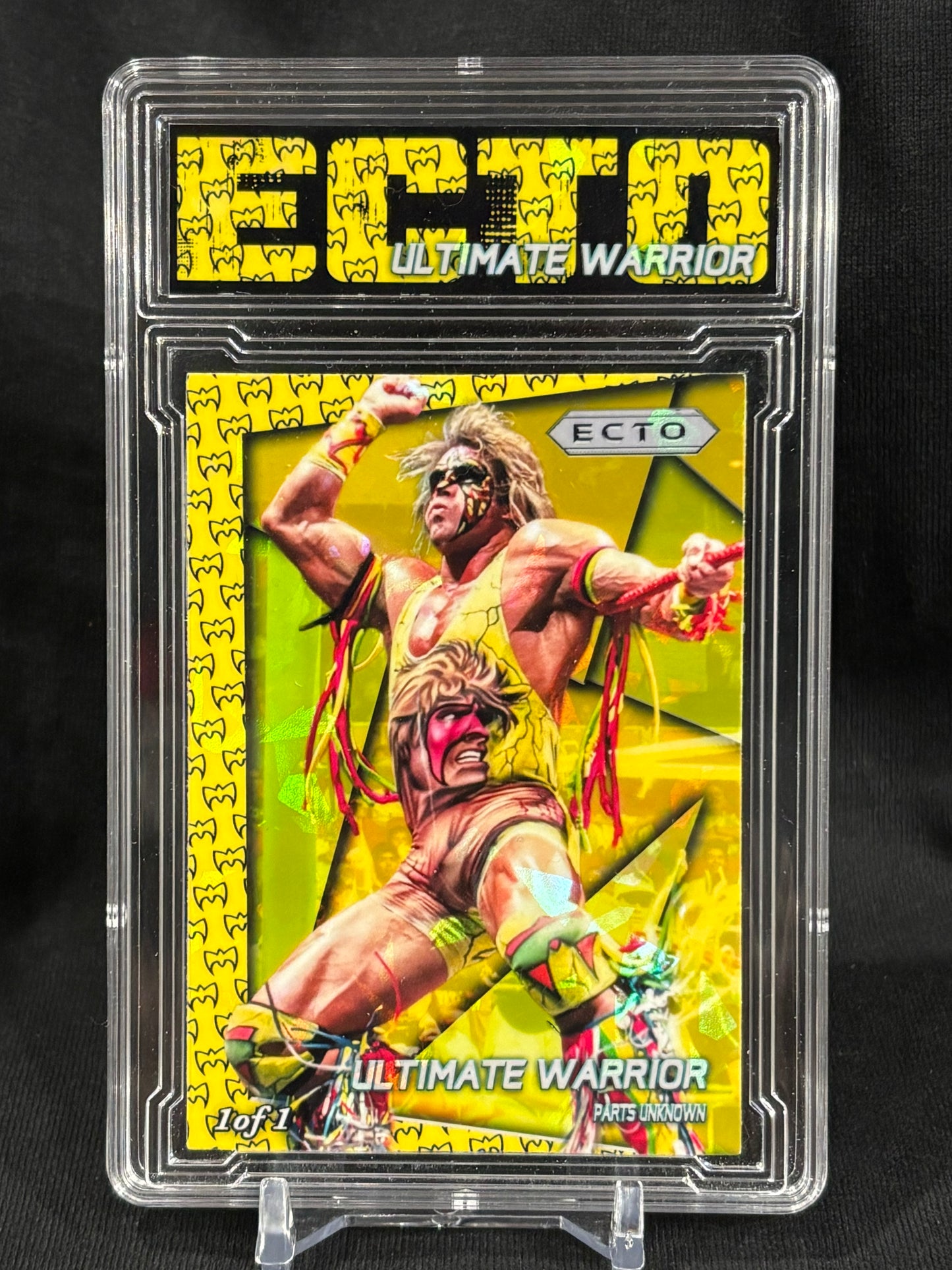 Ultimate Warrior – “Ecto Prizm Tribute Set” – (Custom Parallel Series)