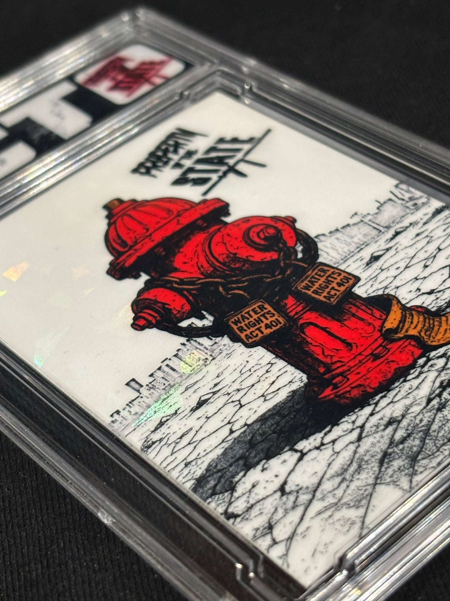 Property of the State – “Water Rights Act 401” – Department of Artistic Hardship – (Ecto Custom Art Slab)