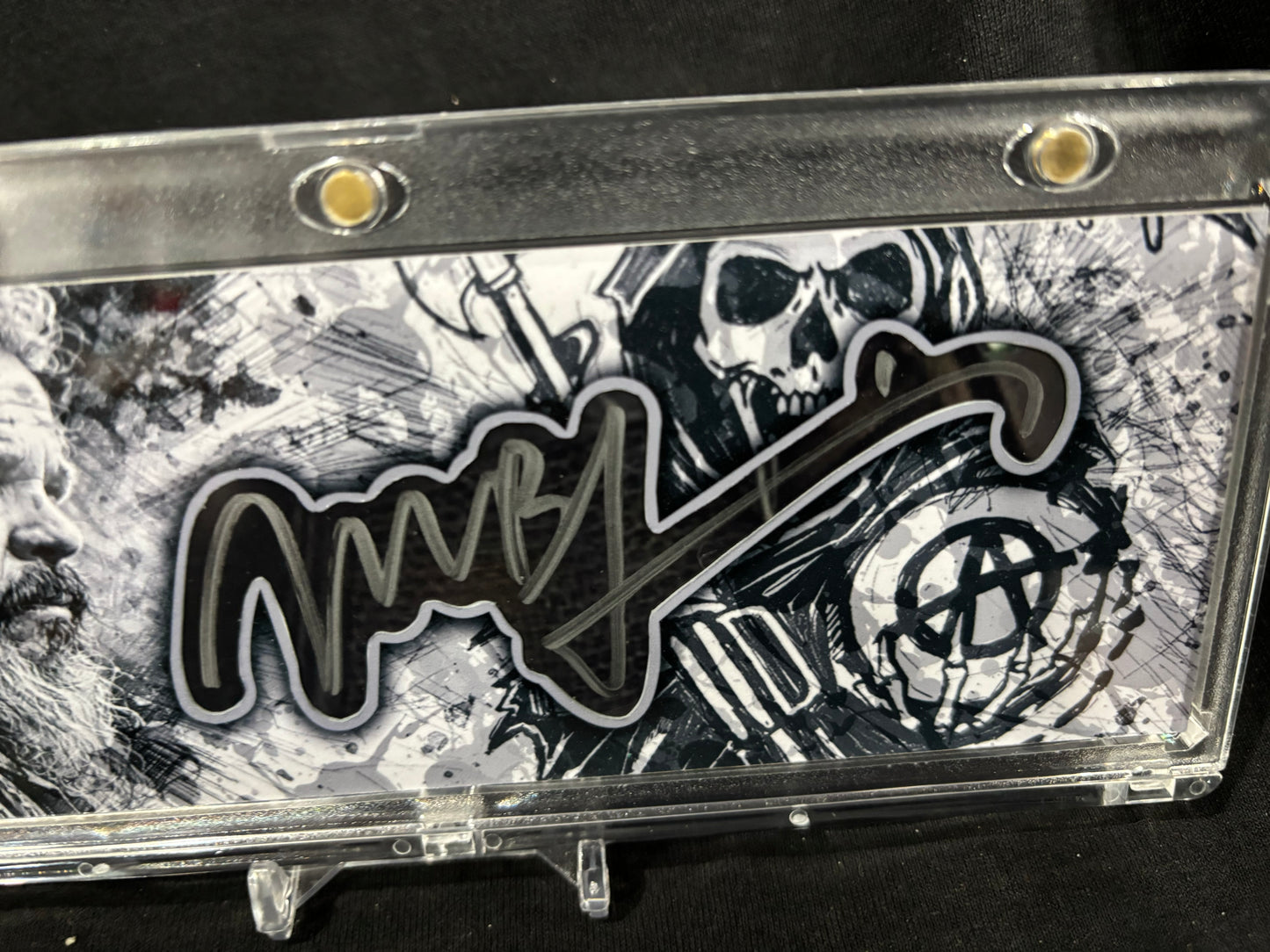 Mark Boone Junior Autograph – Bobby Munson – 1/1 Horizontal Booklet Cut Signature – Sons of Anarchy