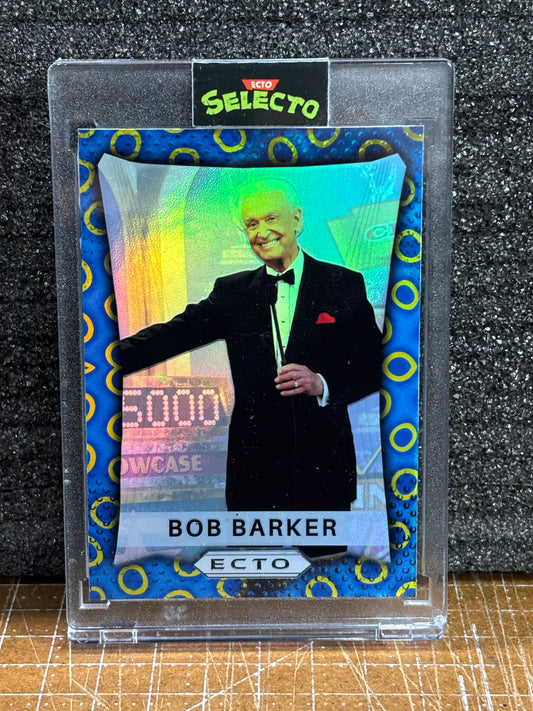 BOB BARKER – Ecto Selecto 1/1 Signed Custom Card (7 Variations)
