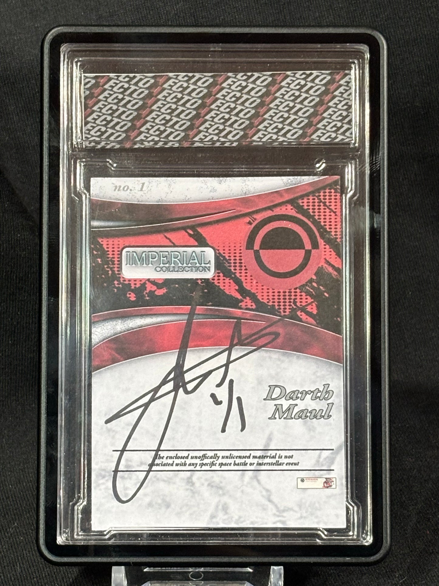 Darth Maul – “Imperial Collection” – 8x 1/1 Variants – (Ecto Custom Trading Card)