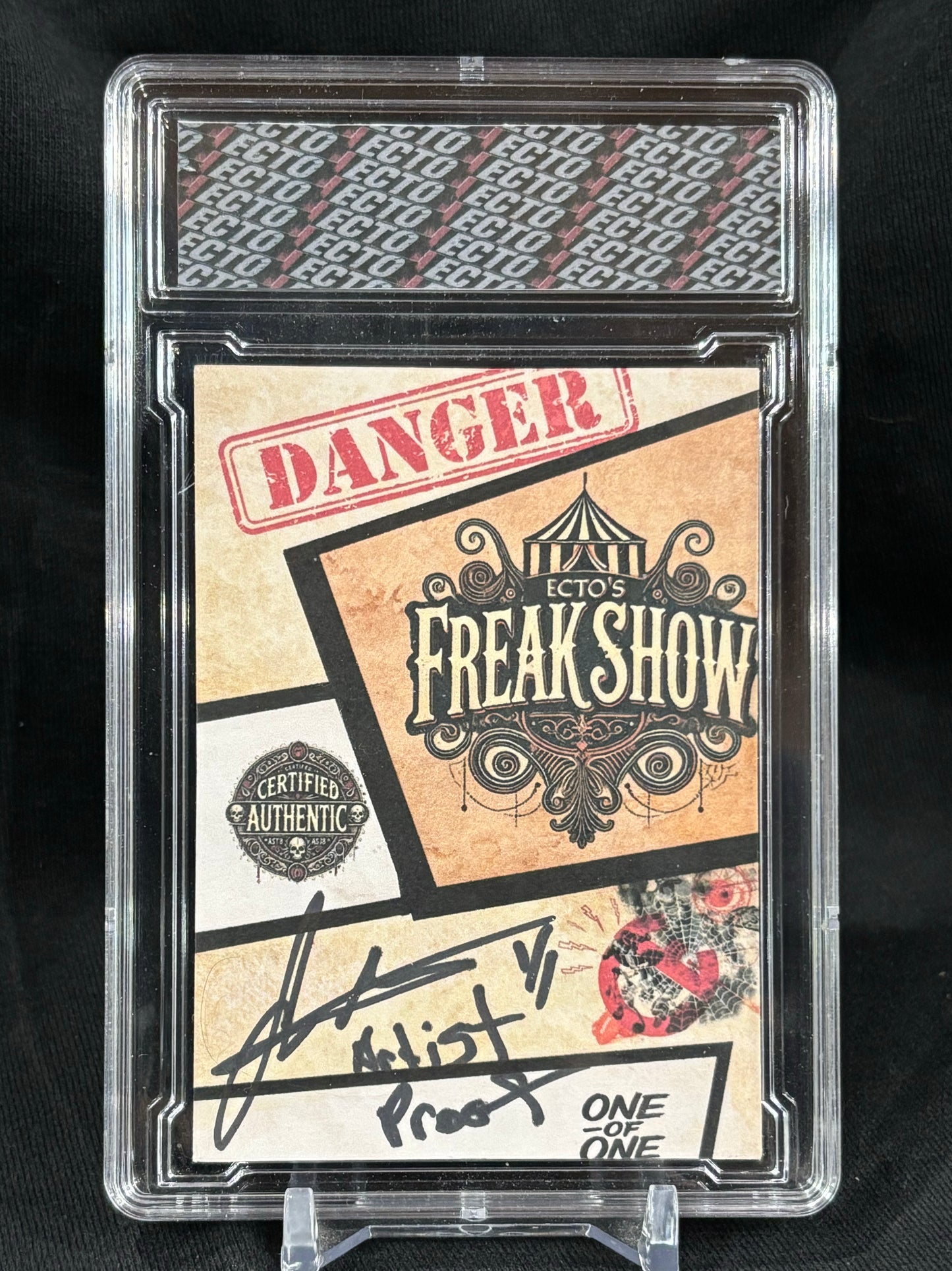 Tom Brady – “EctoChrome Rookie” – Freakshow Series – (Ecto Custom Art Slab)