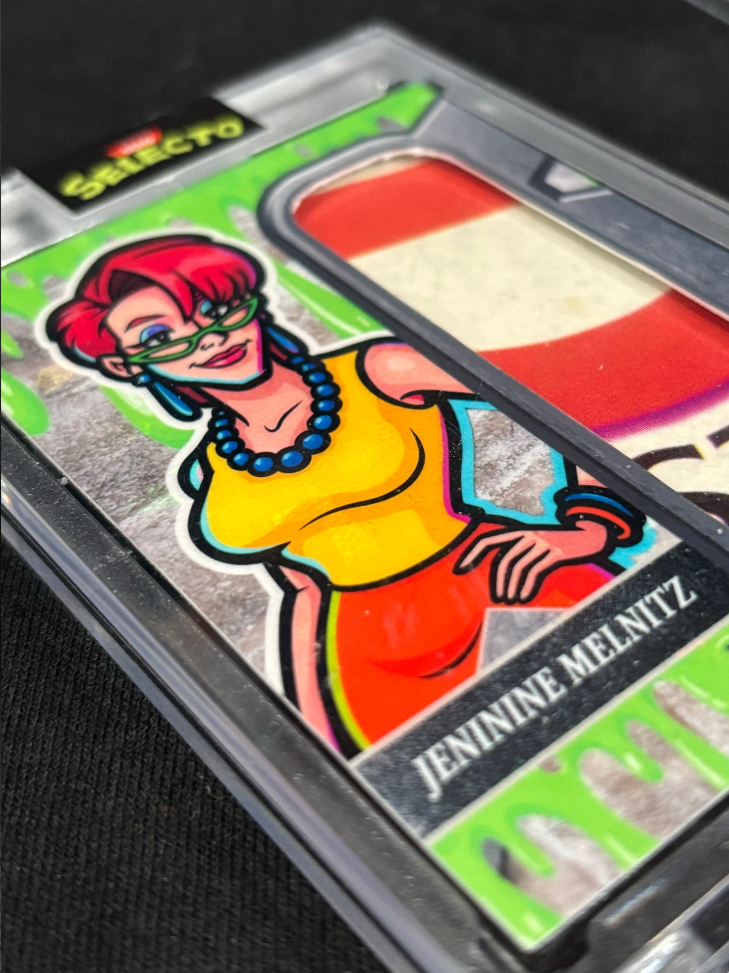 Janine Melnitz – “The Real Ghostbusters Relic” – Ecto Selecto 1/1 Custom Art Card