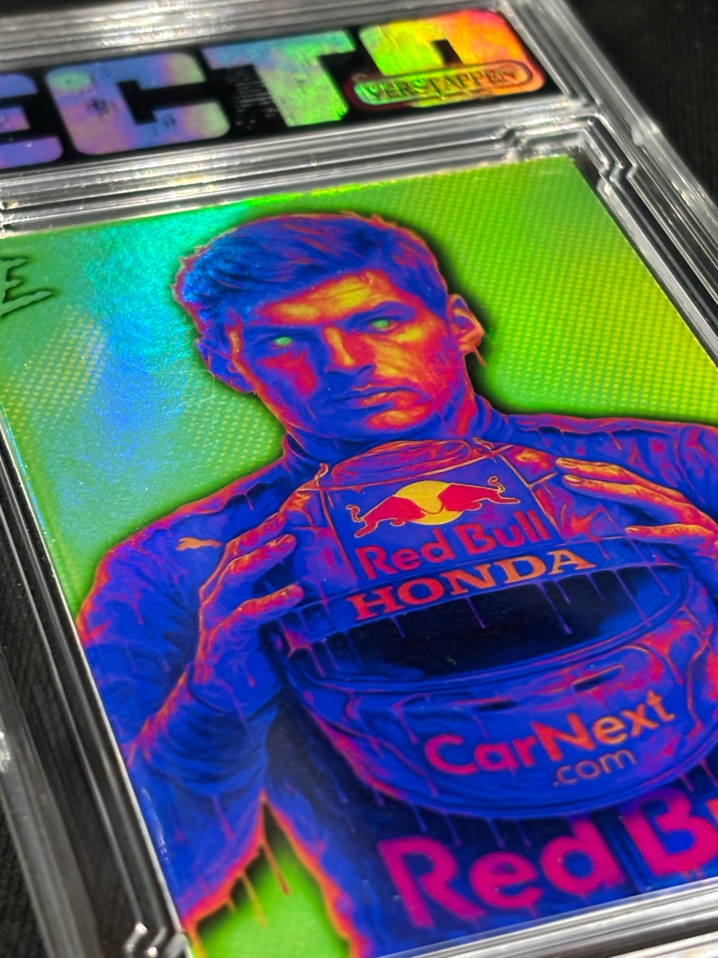 Max Verstappen – "Neon Velocity Series" – (Ecto 1/1 Custom Card)