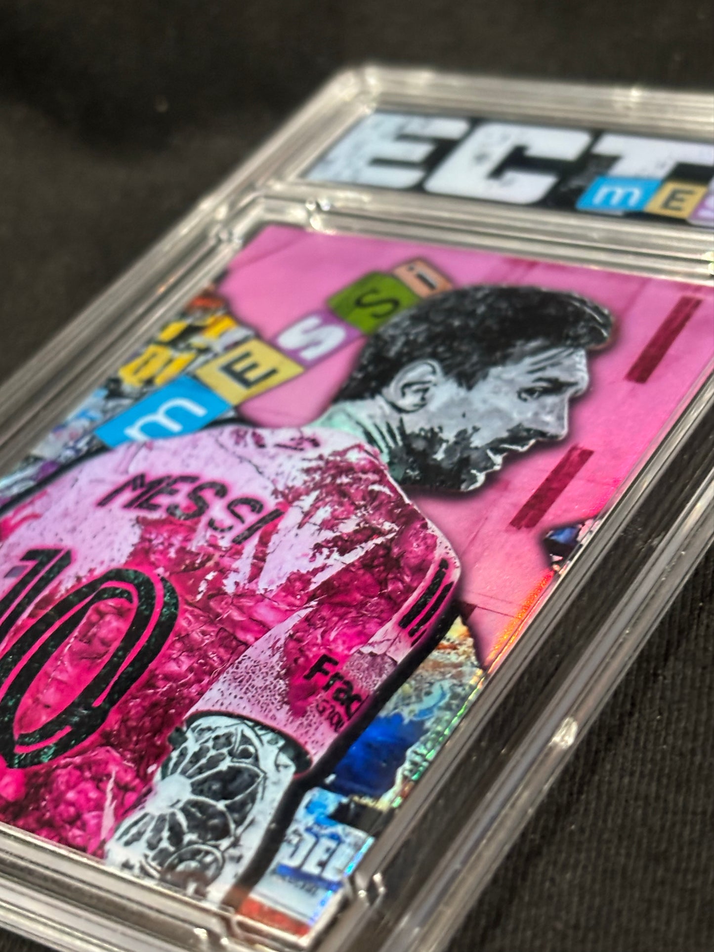 Lionel Messi – “Ransom Series” – 1/1 Custom Art Card – (Ecto Selecto Original)